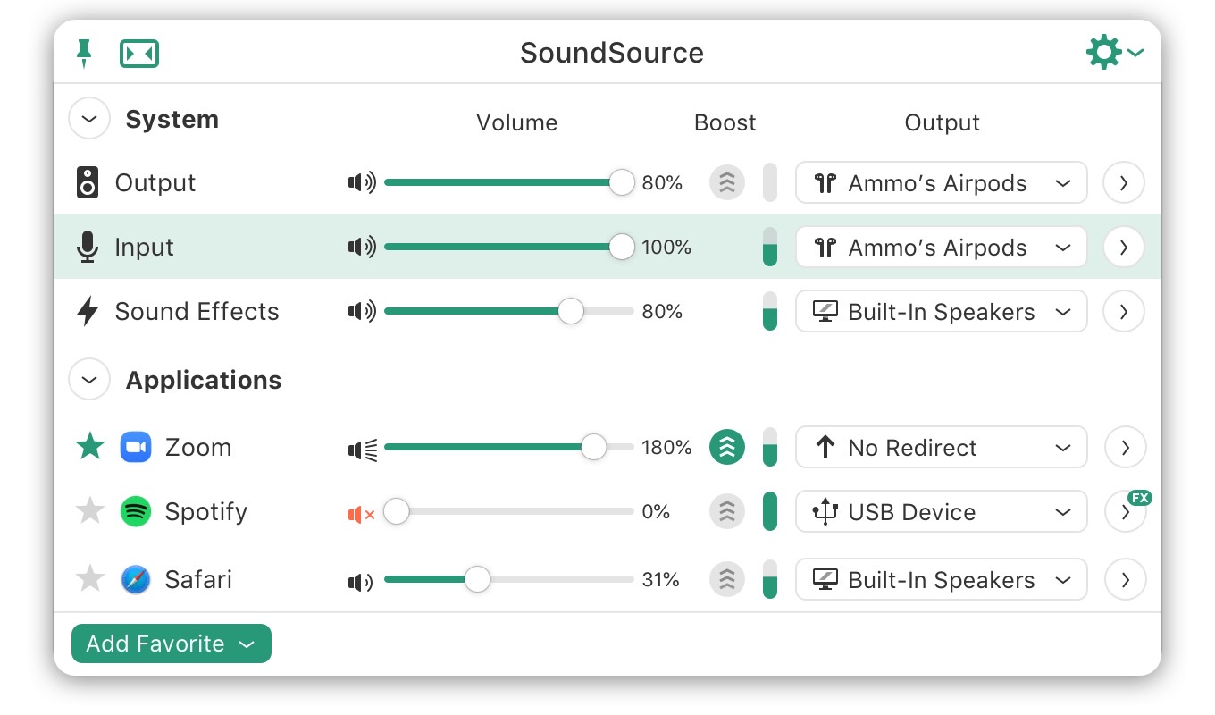 SoundSource 5.5.0 破解版 (功能强大的mac音量控制器)